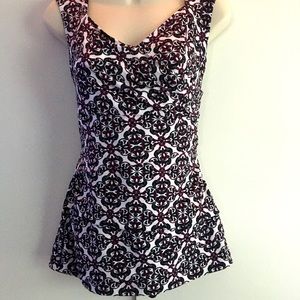 White House Black Market ruched top